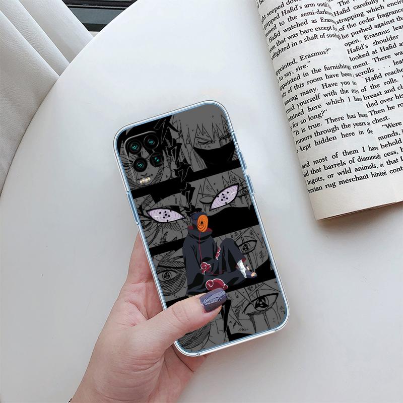 

RA27 NARUTO Uchiha Obito Transparent Phone Case for Motorola Moto G7 G8 G9 G84 G85 G73 G24 G15 Z2 Play Power Plus Motorola Moto Z2 Play