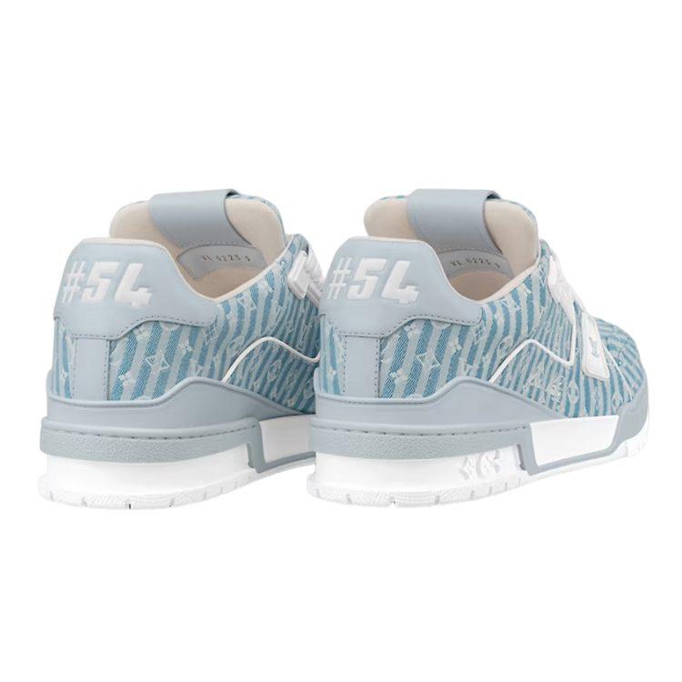 Louis Vuitton Lv Trainers 'Blue Stripes' 1ABNLI