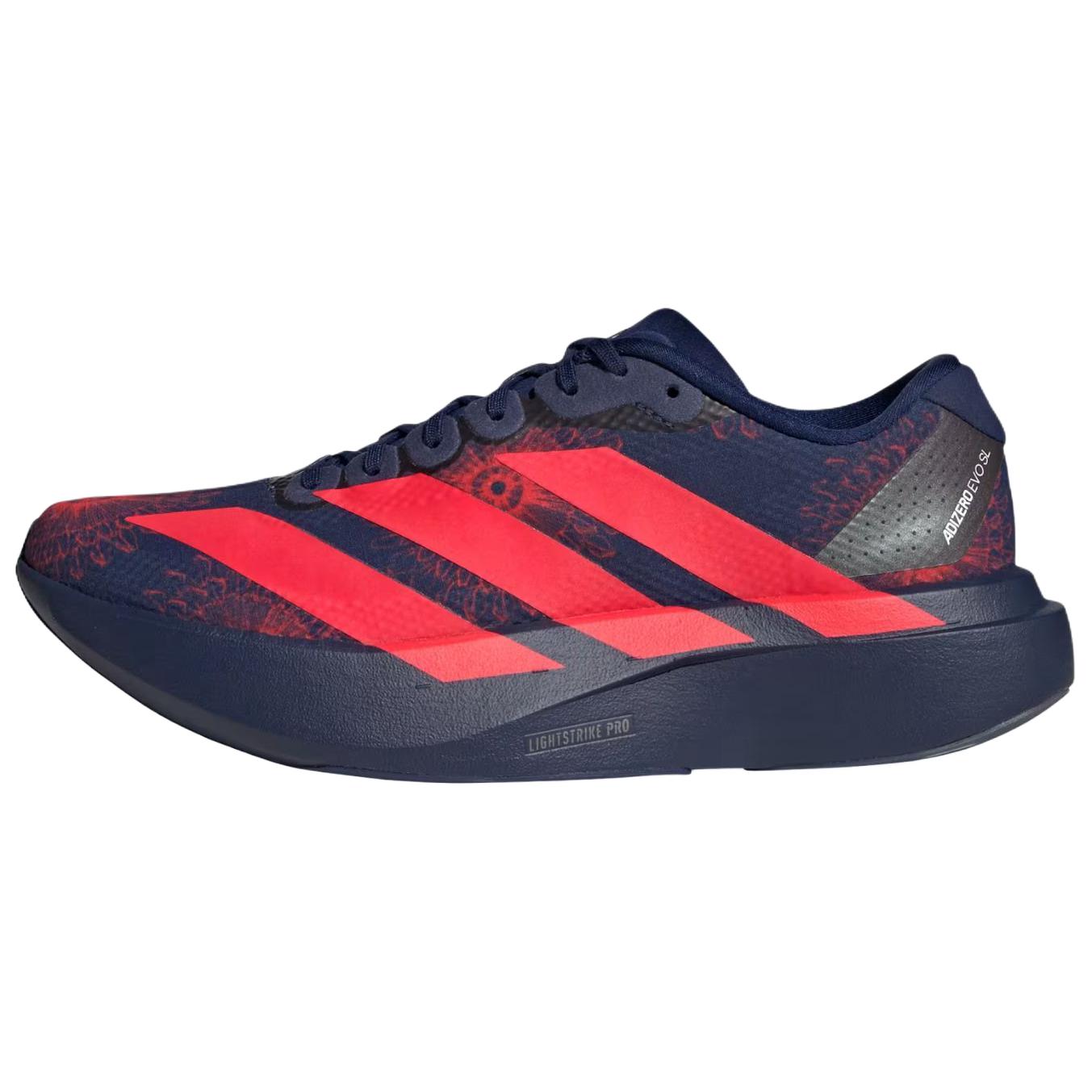 Adidas Adizero Evo Sl Comfortable Lightweight Running Shoes Women sneakers Deep-Blue KI9159 37⅓