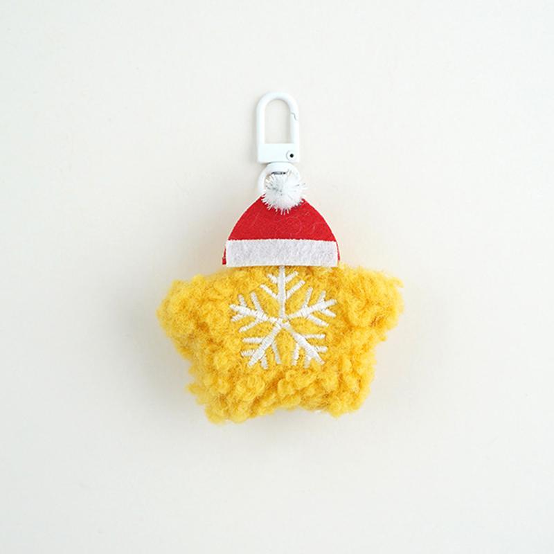 Christmas Tree Pendant Plush Toys Santa Claus Christmas Tree Camera Pendant Room Backpack Decoration Children Christmas Gift