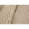 FURINA Cashmere Dot Point Crop Jacket