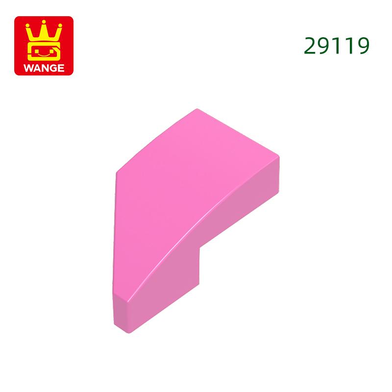 

384Pcs / lot 29119 Wedge 2x1with Stud Notch Right Block My Own Creation Color Add-Ons Fitting Including Brick DO-IT-YOURSELF Children Toy Assembly about 384pcs