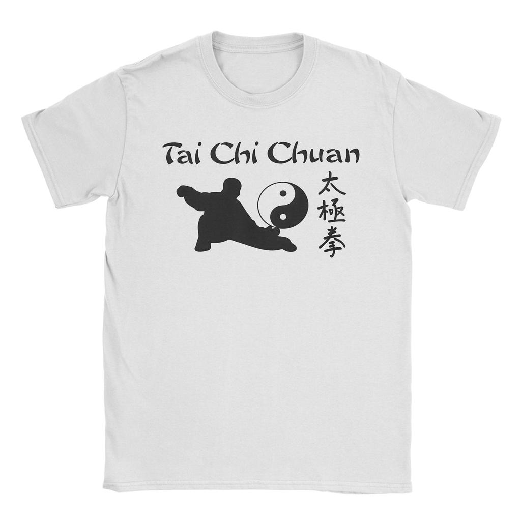 Tai Chi Chuan Tshirt Summer Cotton Tshirts For Unisex Harajuku Pattern Tee Shirt Shortsleeve Y2k Basic Clothing
