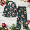 Ladies' Christmas Printed Long Sleeved Long Pants Casual Home Set