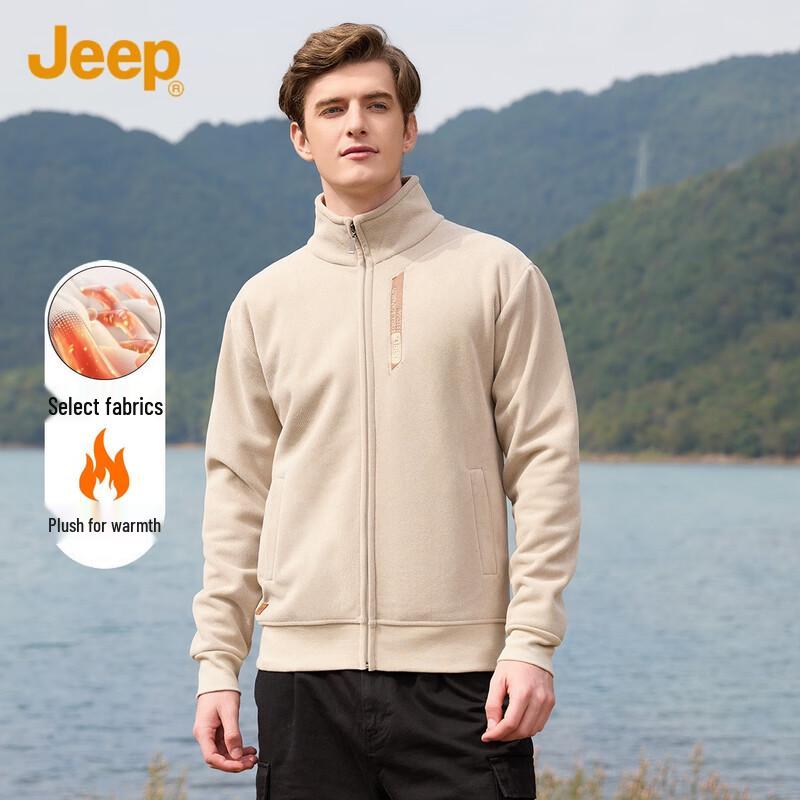 

JEEP Men s Warm Double-Sided Fleece Jacket XL