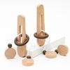 Ancient Chinese Wooden Ring Puzzle, Brain Challenge Unlocking Game For Logic Training, Hands-On Learning Toy For Teens & Adults