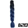 MISS WIG Synthetic Long Braid Ponytail Extension Straight Sleek Wrap Around Colorful Braid Hair Extensions Ponytail Natural Soft For Women Wear