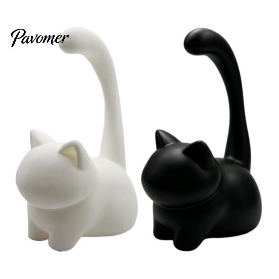 Jewelry Organizer for Rings Cute Cat Ring Holder, Minimalist Stand Bedroom Dressing Practical Storage Gift Table, Decorative Sitting And Earrings
