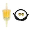 Replacement Fuel Pump Kit for 17 To 25 For HP Lawn Tractor Compatible Includes Fuel Pump Fuel Line Filter and Clamps