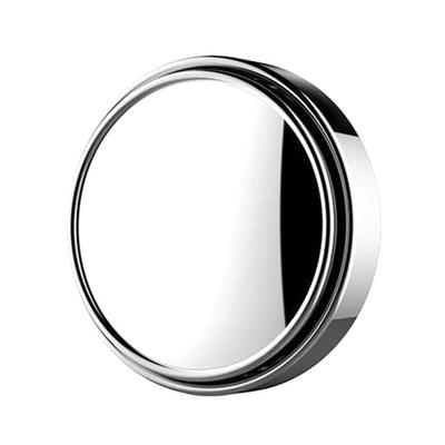1PC Car Mini Round Mirror Blind Spot Auxiliary Rearview Mirrors 360 Degrees  Rotation Wide Angle Convex