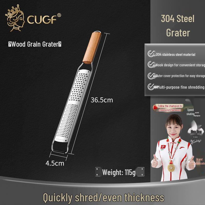 Multifunctional Stainless Steel Cheese Grater & Shredder Tool
