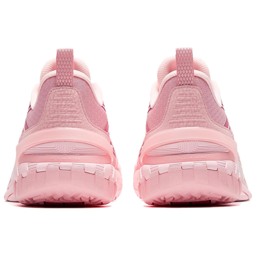 Anta Cushioning Slip Resistant Anti Rollover Low top Basketball Shoes Men's Pink 912541602Q-4