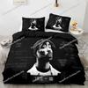 Bedding Set 3D Print Single Twin Full Queen King Size Tupac Amaru Shakur Bed Set Aldult Kid Bedroom Duvet Cover Sets Luxury Gift