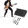 6 String Fixed Bridge Zinc Alloy Electric Bass Bridge Adjustable String Bass Bridge Bass Hardware for Electric Bass