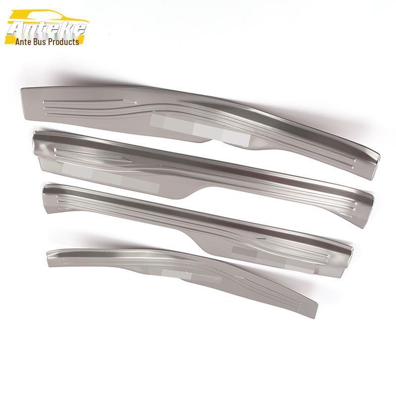 16-19 Buick LaCrosse Türschwellenverkleidungsaufkleber: Edelstahl Kratzschutz Willkommenspedalstreifen