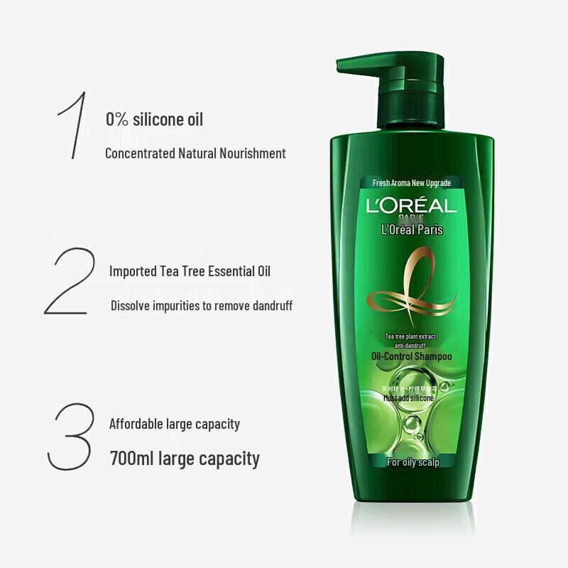 L'Oreal Tea Tree Anti-Dandruff Oil Control Shampoo