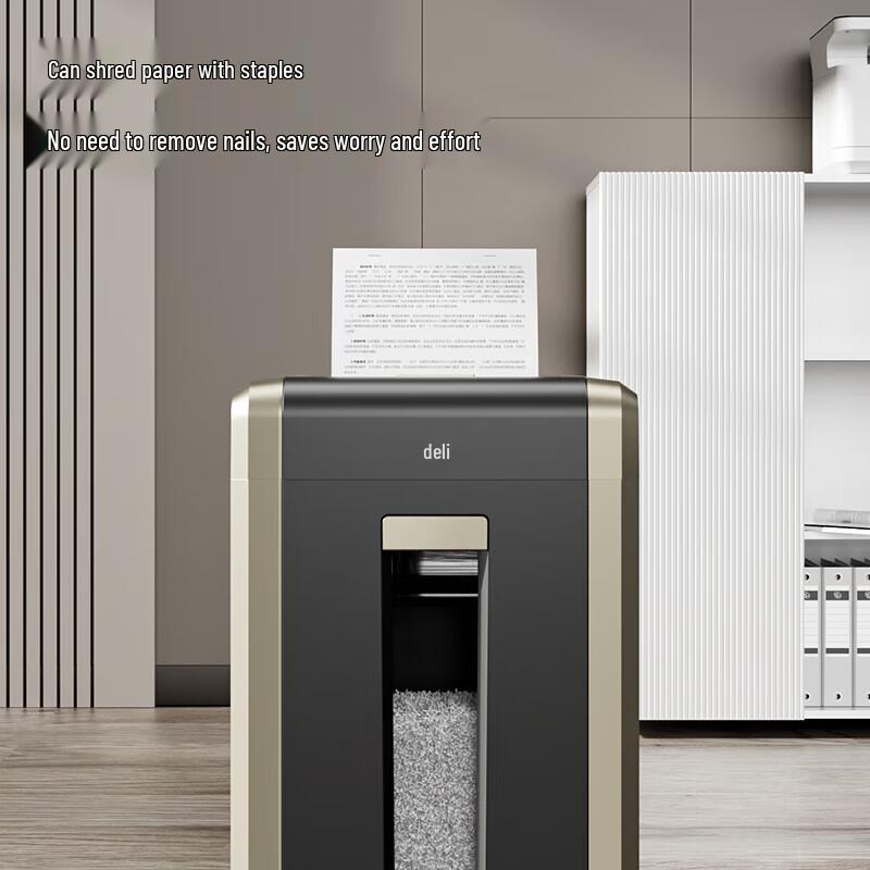 Deli GA705 High-Security Business Paper & CD Shredder CN plug (adapter included)