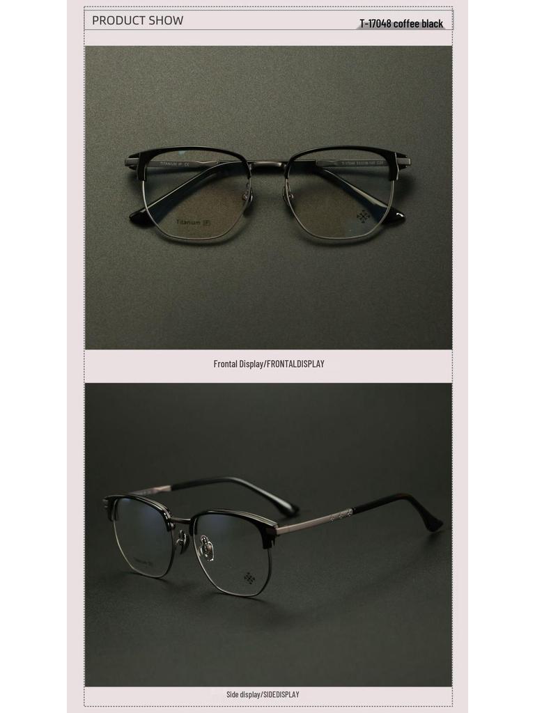 Polygon Ultralight Titanium Eyeglass Frame for Men and Women