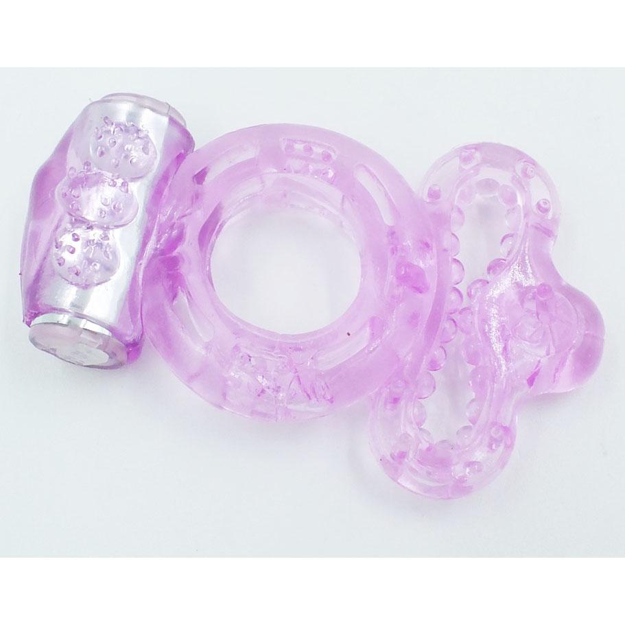 Longer-lasting Ring Sex Vibrator Stronger Erection Tingling Additional Stimulation Finger Rings Bullet Vibrating Love