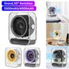 Portable Desk Fan Ultra-Quiet Fans USB/Rechargeable 30° Rotation Portable Table Desktop Air Circulator Fan for Home and Office