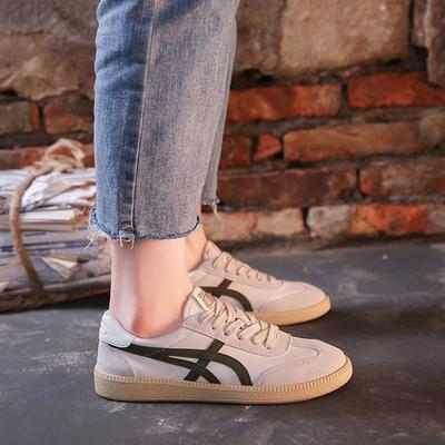 Chaussures blanches Forrest Gump pour femmes 2025 printemps et automne nouvelles chaussures de sport à semelle plate respirantes décontractées tendance version coréenne pour femmes