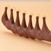 1Pcs Plastic Imitation Wood Hair Combs Massager Long Wide Tooth Detangle Comb Hair Care Household Gift