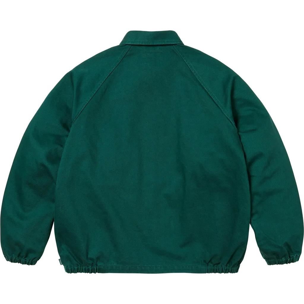 Supreme Arc Denim Coaches Jacket Green
