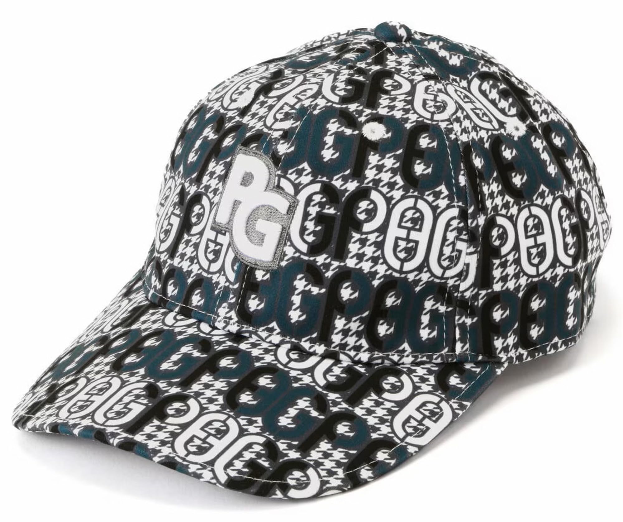 

[PEARLY GATES] Унисекс кепка (Узор «Цепь PG», регулируемый размер) Кепка для гольфа 053-4287007 143Viridian FR