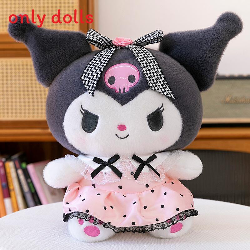 Melody Plush Dolls With Dress And Bow Decoration For Girls And Boys With Sleep Support