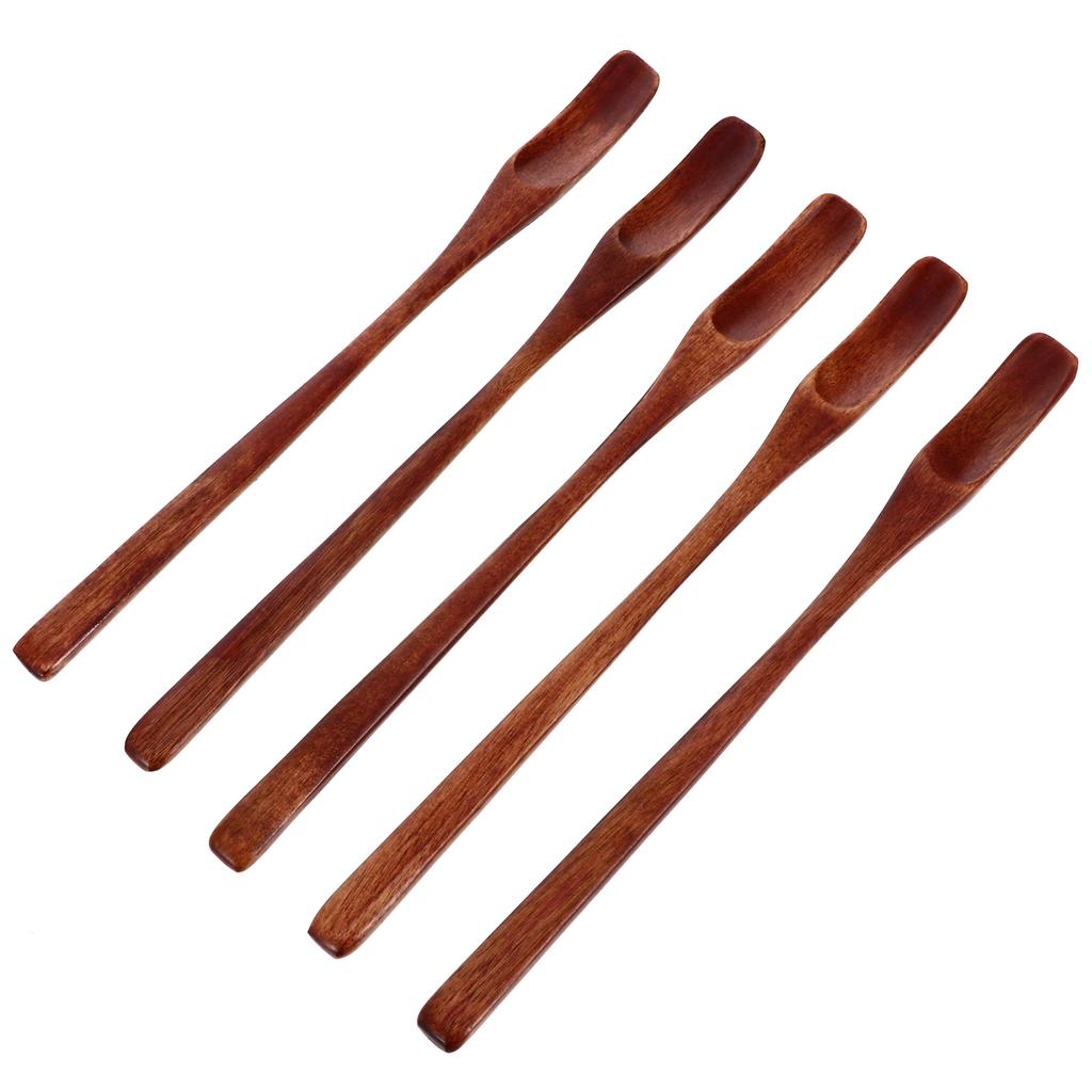 5Pcs Honey Stir Sticks Easy To Extract Honey from Jars Long Handle Design Smooth Surface No Burrs Gift Choice