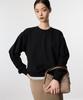 Tienjiti W Embroidery Logo Sweatshirt (Black) Tnts6E100Bk