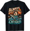 Always Lake Ontario and The Gulf of Mexico Turtle Unisex T-Shirt