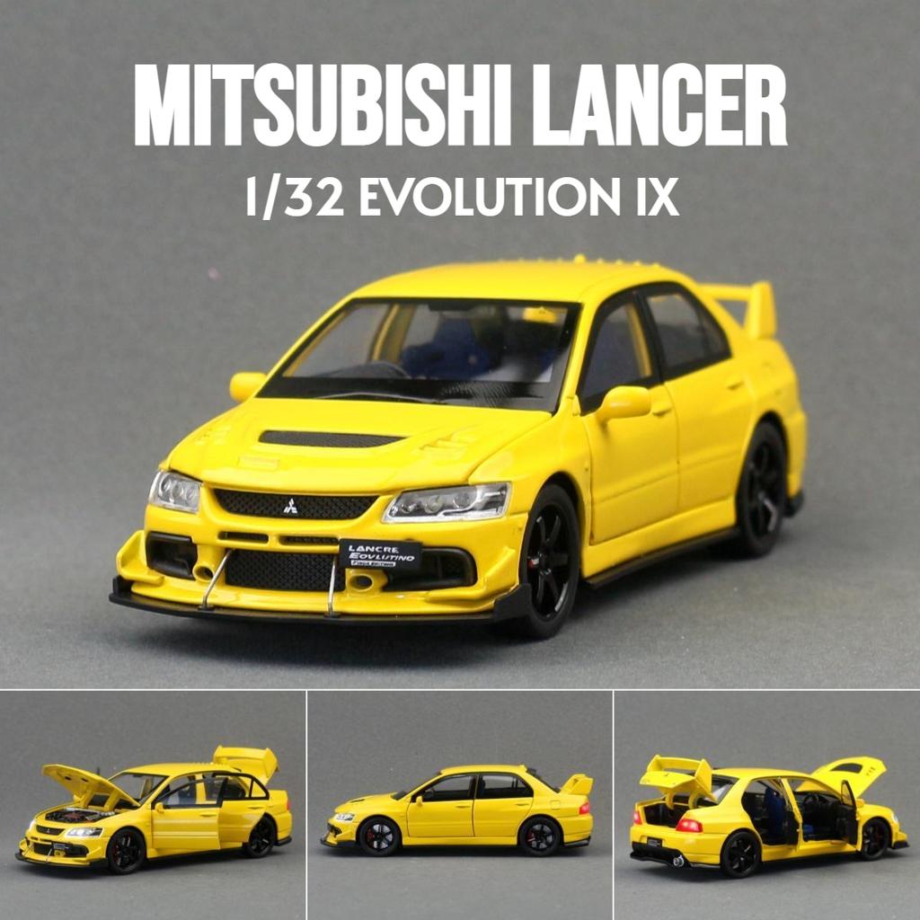 cwtnuk1 1/32 Mitsubishi Lancer EVO Final Edition JDM Racing Toy Car Model Diecast Metal Miniature Collection Gift For Children Boys