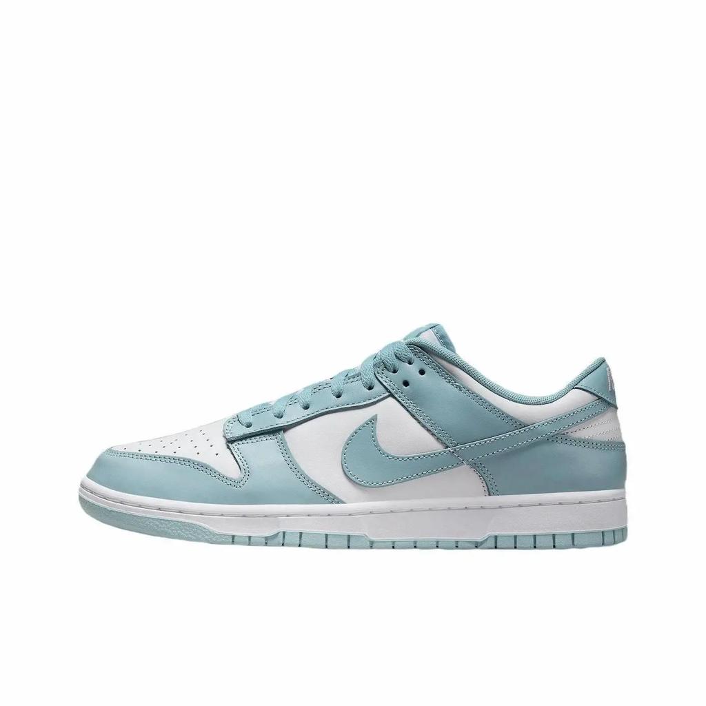 Nike Dunk Poseidon's Wrath Slip Resistant Abrasion Resistant Low top Skateboard Shoes Unisex Sky Blue DV0833-106(Team724-)