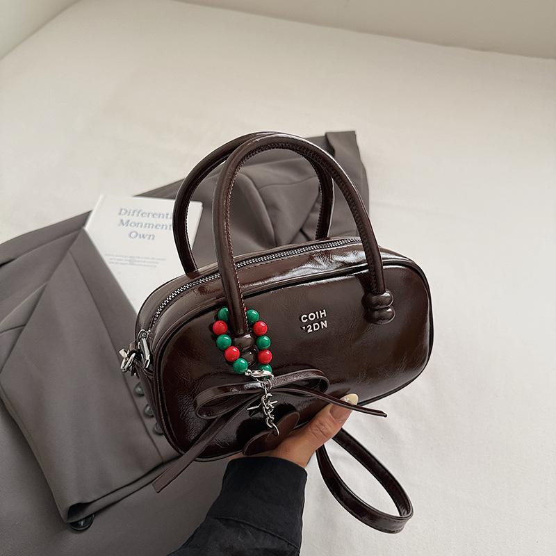 

Autumn Sweet Pillow Bag Small Bag for Women, Simple, Casual and Fashionable Shoulder Bag кофейный