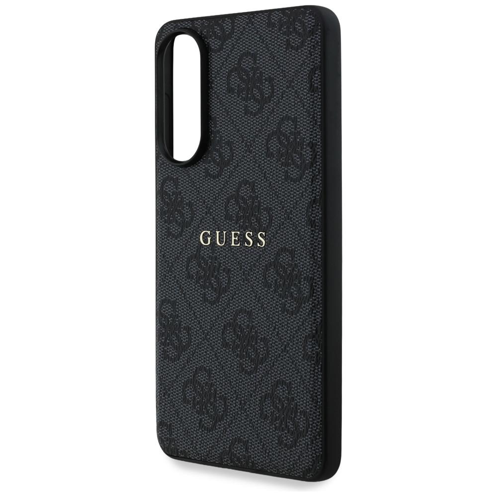 Guess 4G Ring Classic Logo MagSafe Samsung Galaxy S25 Edge case black