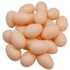 200 Pcs Chicken House Small Fake Eggs 5.5*4.3cm Farm Animal Supplies Cages Accessories Guide Chicken Nest Egg Kids Toys