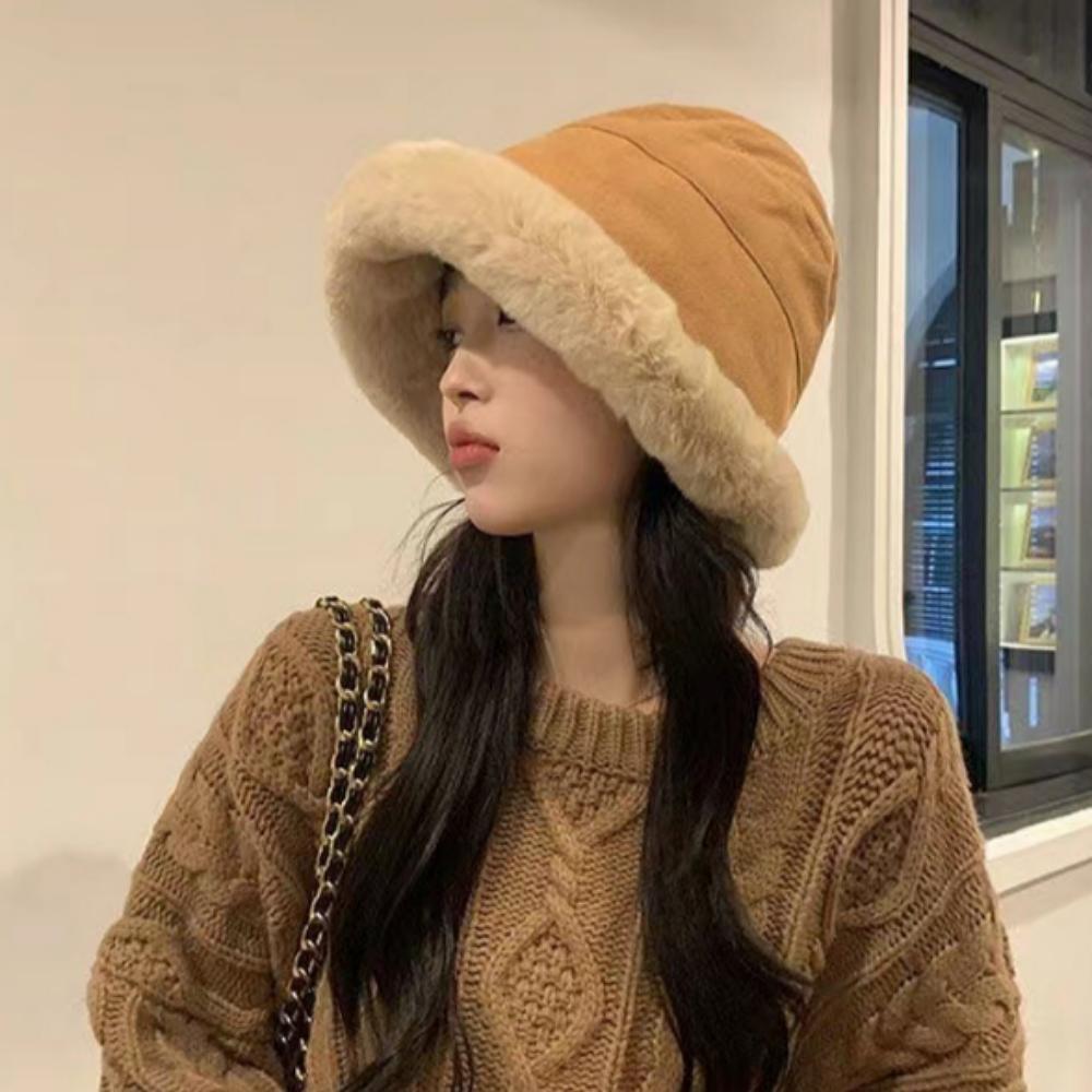 Winter Women's Pretty Cliet Soft Bonnet Fur Fleece Hat