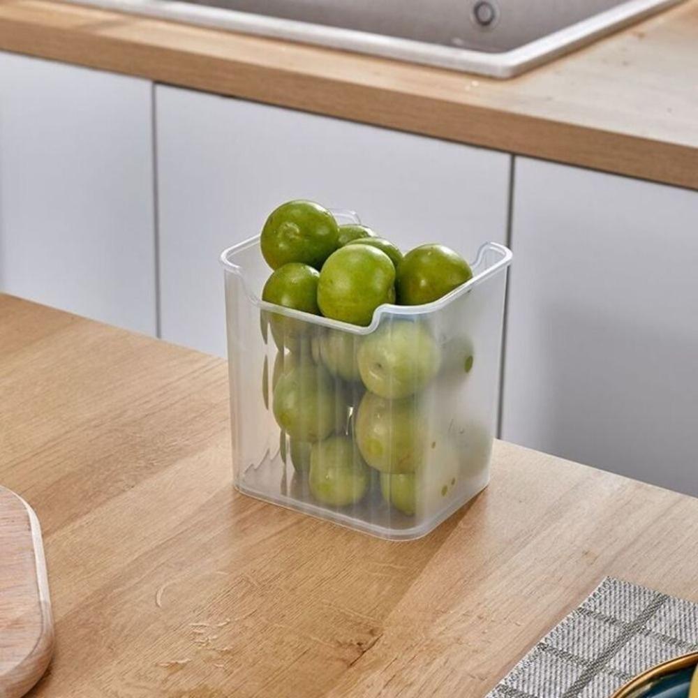 

Transparent Side Door Storage Box Kitchen Organize Food Container Refrigerator Storage Box