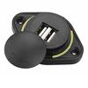 3.1A 12-24V Slide Lid Car Bus Boat Dual USB Port Charger Power Socket Outlet