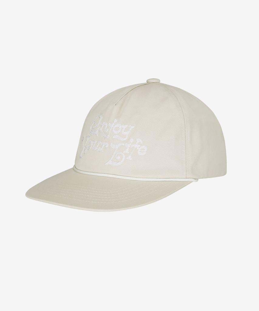 Limekeu E.Y.L Logo Strap Ball Cap Beige