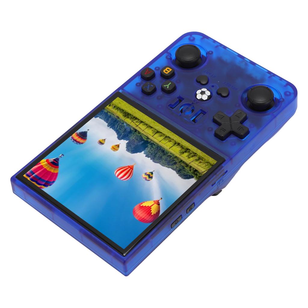Handheld Game Console 4 Inch IPS Screen Open Source Portable Retro Video Game Console with Small Memory Card for Linux