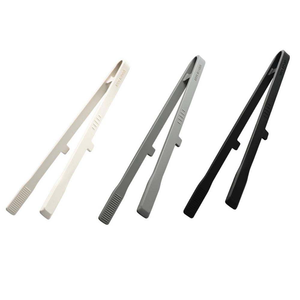 1PC Kitchen Anti-Heat Bread Tongs, High-Temperature Resistant One-Piece, Tripod Silicone Barbecue Tongs