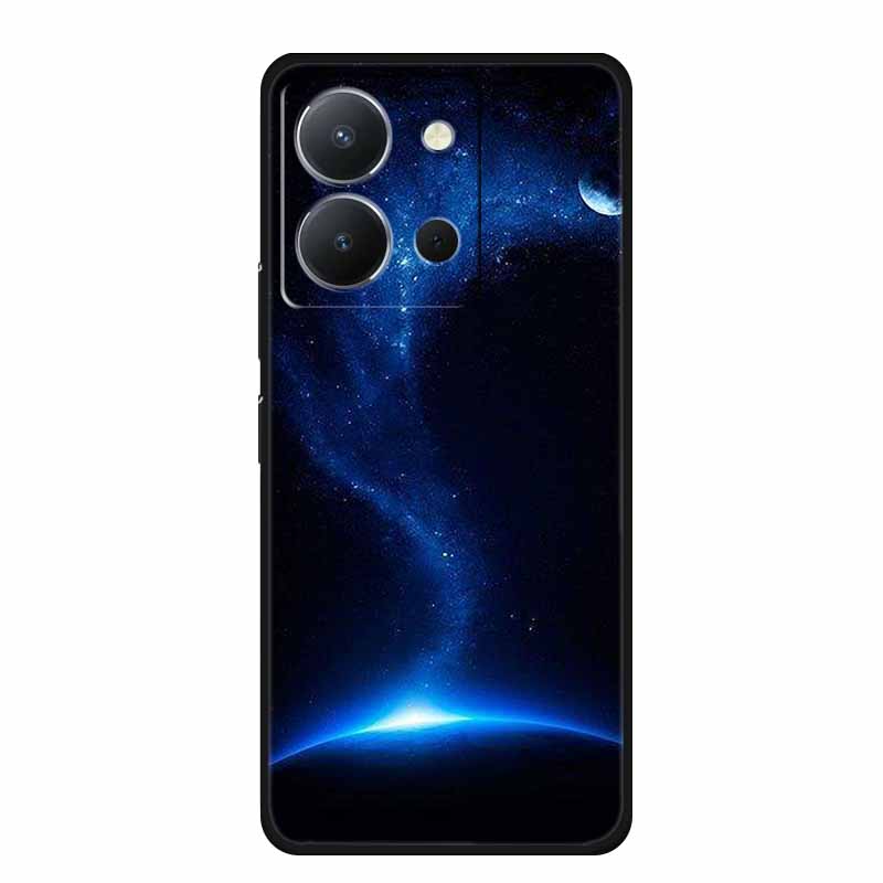 For Vivo Y36 4G Case Animals TPU Soft Cover Silicone Phone Cases For VivoY36 4G Russian Version Shockproof Protector Wolf Coque