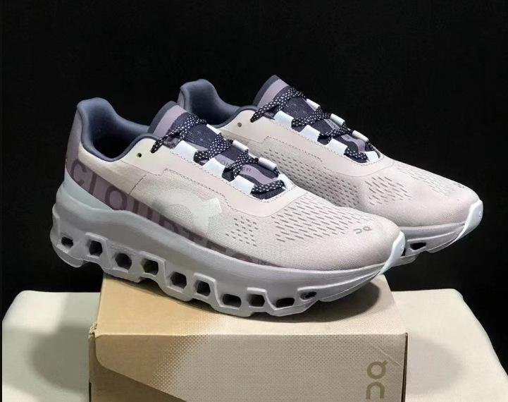 

On Run Cloudmonster Shoes Casual Men S And Women S Sneakers Rebound Breathable Thick Bottom 36