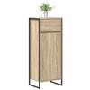 Bathroom Cabinet with Door Sonoma 40 x 30 x 100 cm Engineered Wood