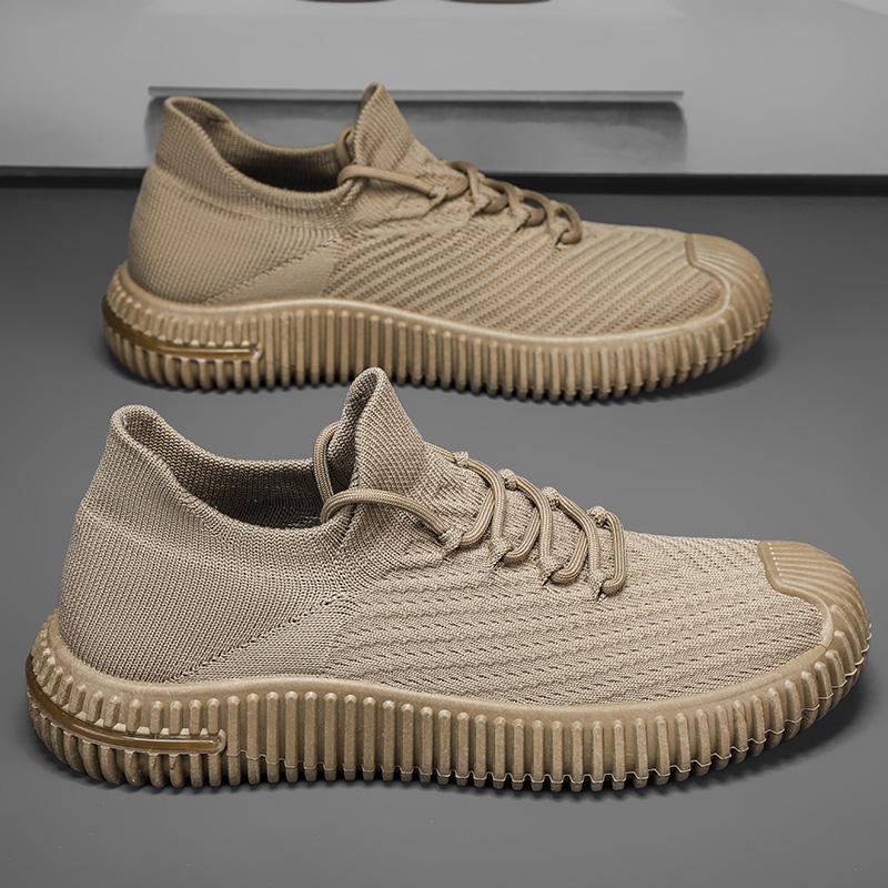 

Летние мужские дышащие и нескользящие кроссовки, модные кроссовки для бега на открытом воздухе, легкие, прочные и впитывающие пот кроссовки для ходьбы EU 40