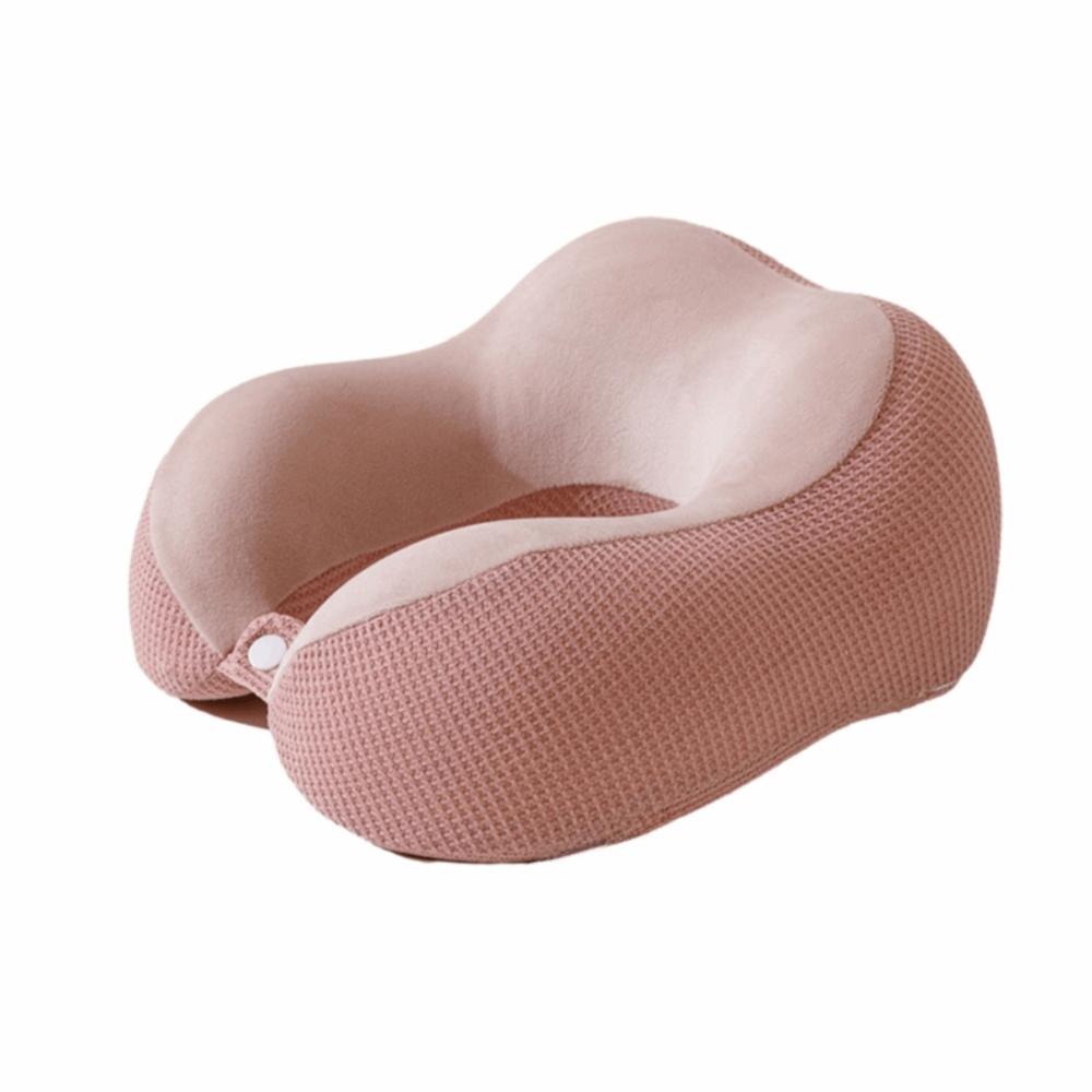 Slow Rebound U-shaped Pillow Soft Neck Support Durable Travel Pillow  Car