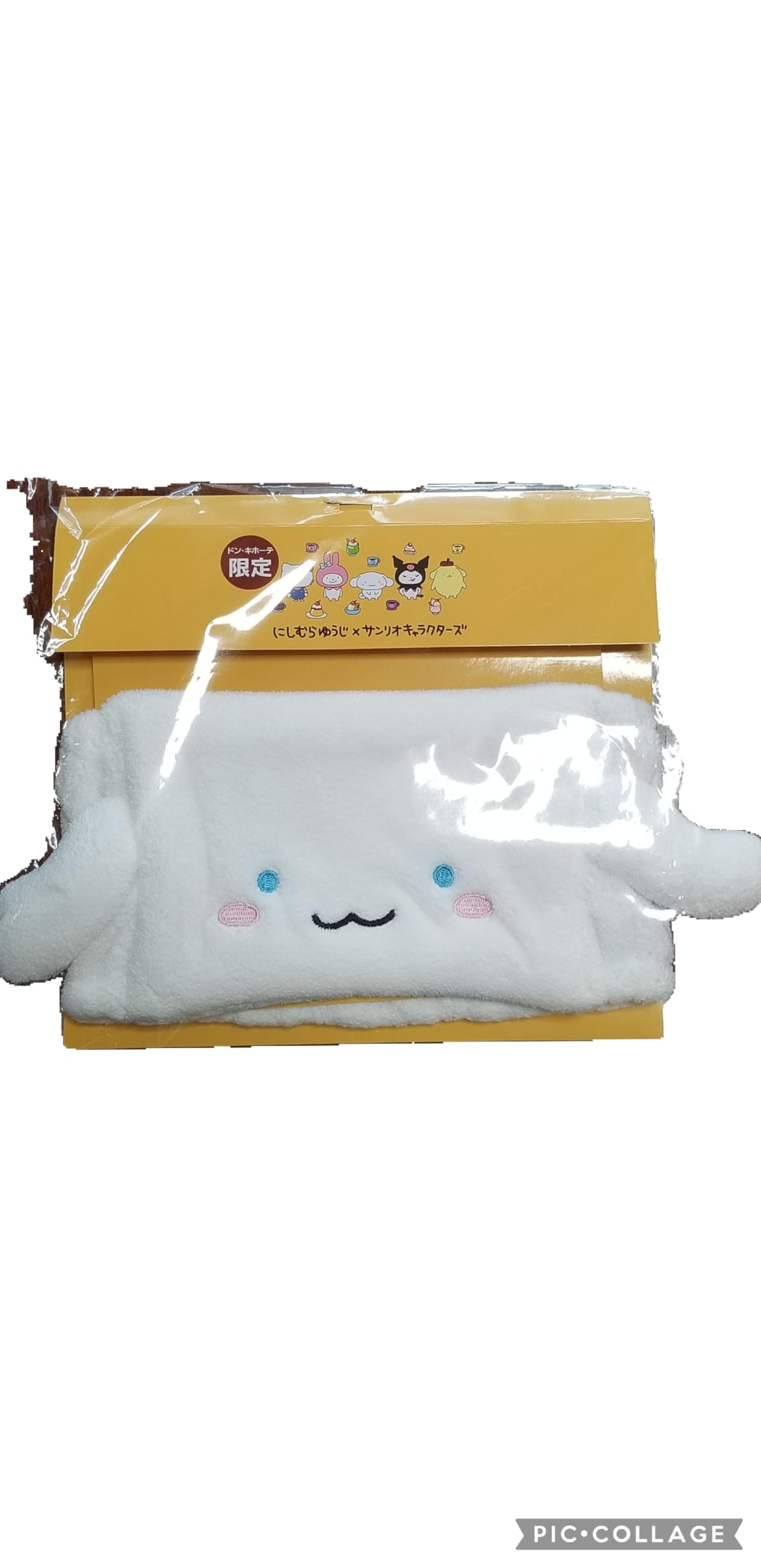 

Коллаборация с персонажами Sanrio, Милый дизайн лица, Белый