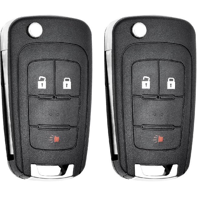 Key Fob Replacement For 2010- Chevrolet Equinox & GMC Terrain/ 12-17 Sonic/ 16-17 Spark/ 15-18 Trax/ 14-18 Buick Encore Car Keyless Entry Remote